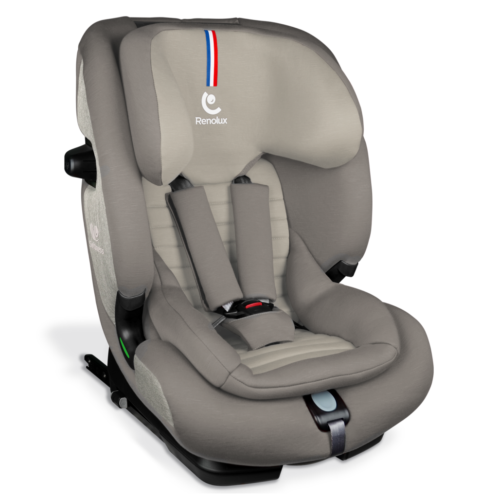 siege auto i-size fabrique en France Olymp Cappuccino Renolux