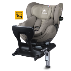 siege auto dos route fabrique en France Gaïa+ Cappuccino Renolux